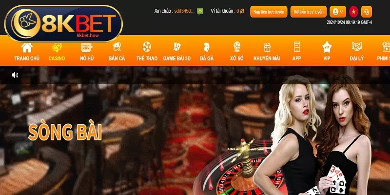 Đôi nét thông tin về mục game casino 8KBET